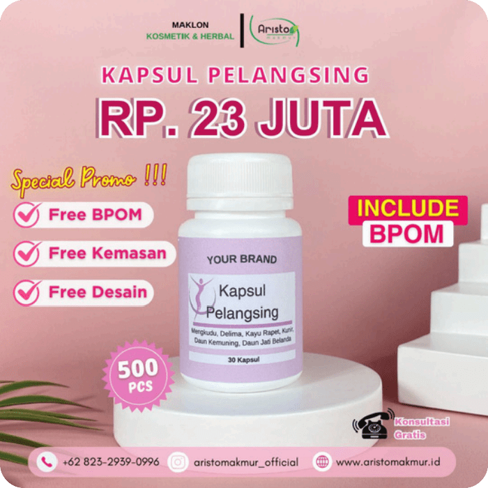 maklon kapsul pelangsing